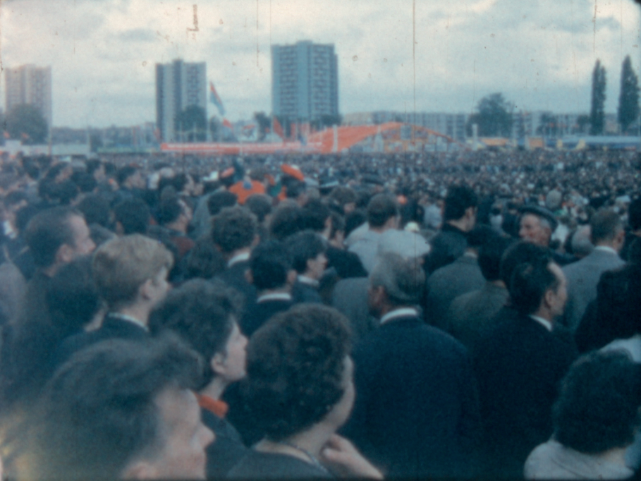 La Courneuve et la cité Floréal à la fête de l'humanité 1965
