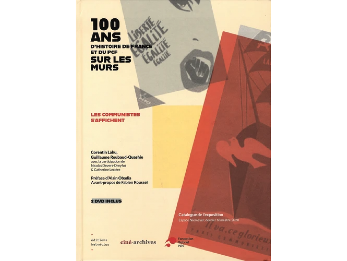 100 ans d'histoire de France et du PCF sur les murs. 