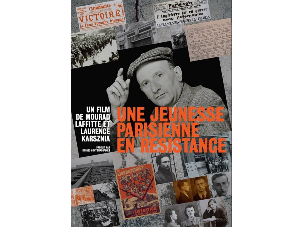 Projection du documentaire "Une jeunesse parisienne en résistance" (Karsznia et Laffitte, 2015)