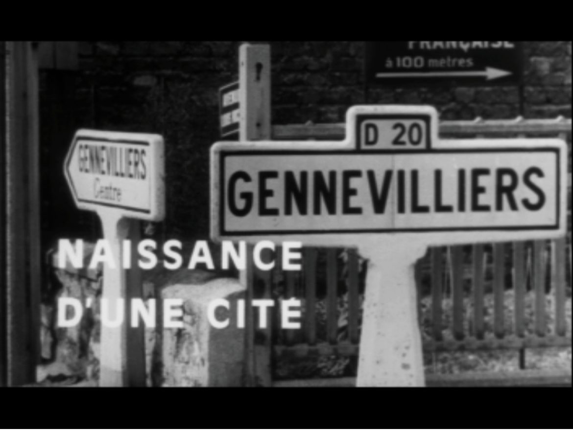 Projection de "Naissance d'une cité, Gennevilliers" (Louis Daquin, 1964)