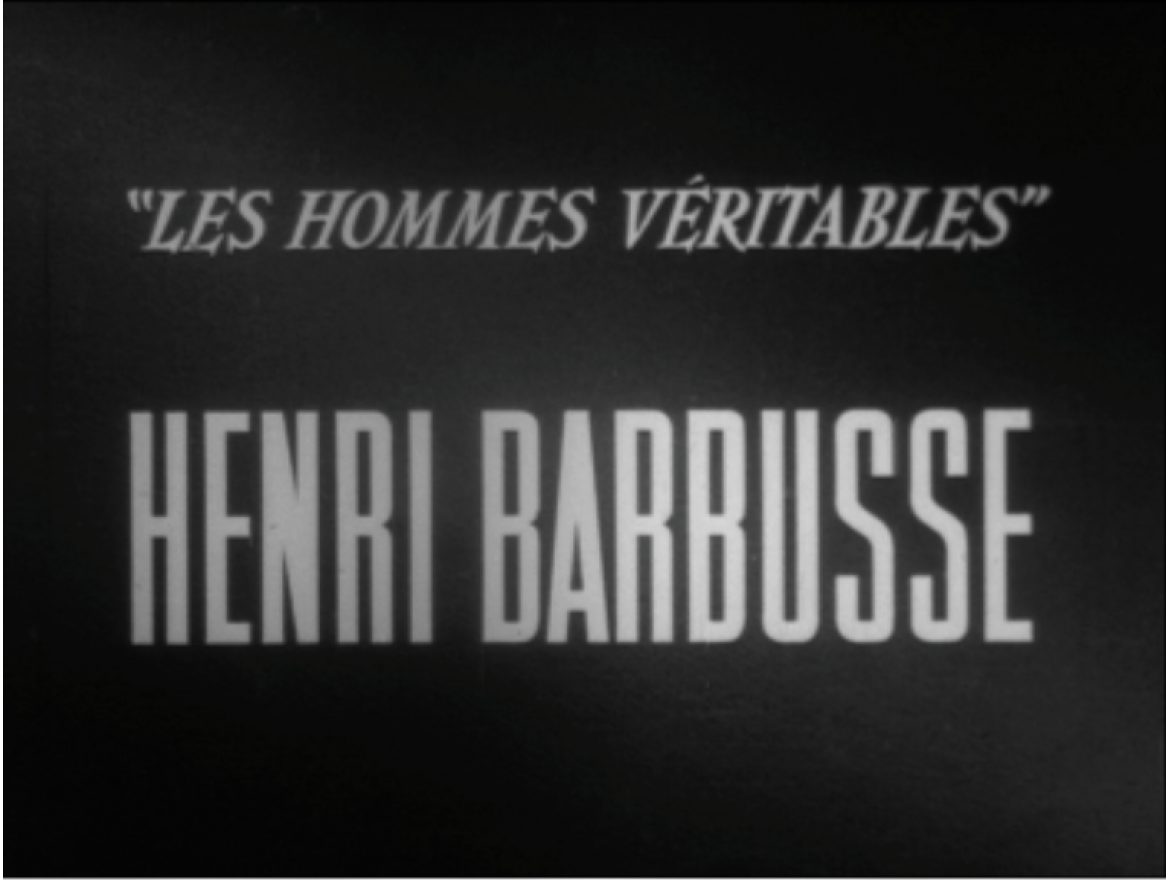 Soirée Henri Barbusse