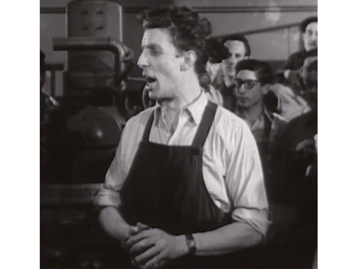 Projection de "Horizons..." (réalisation collective, 1953)