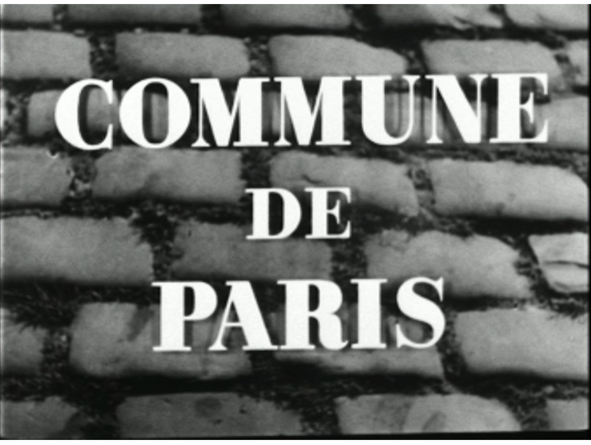 Diffusion du documentaire "La commune de Paris" (Robert Ménégoz, 1951)