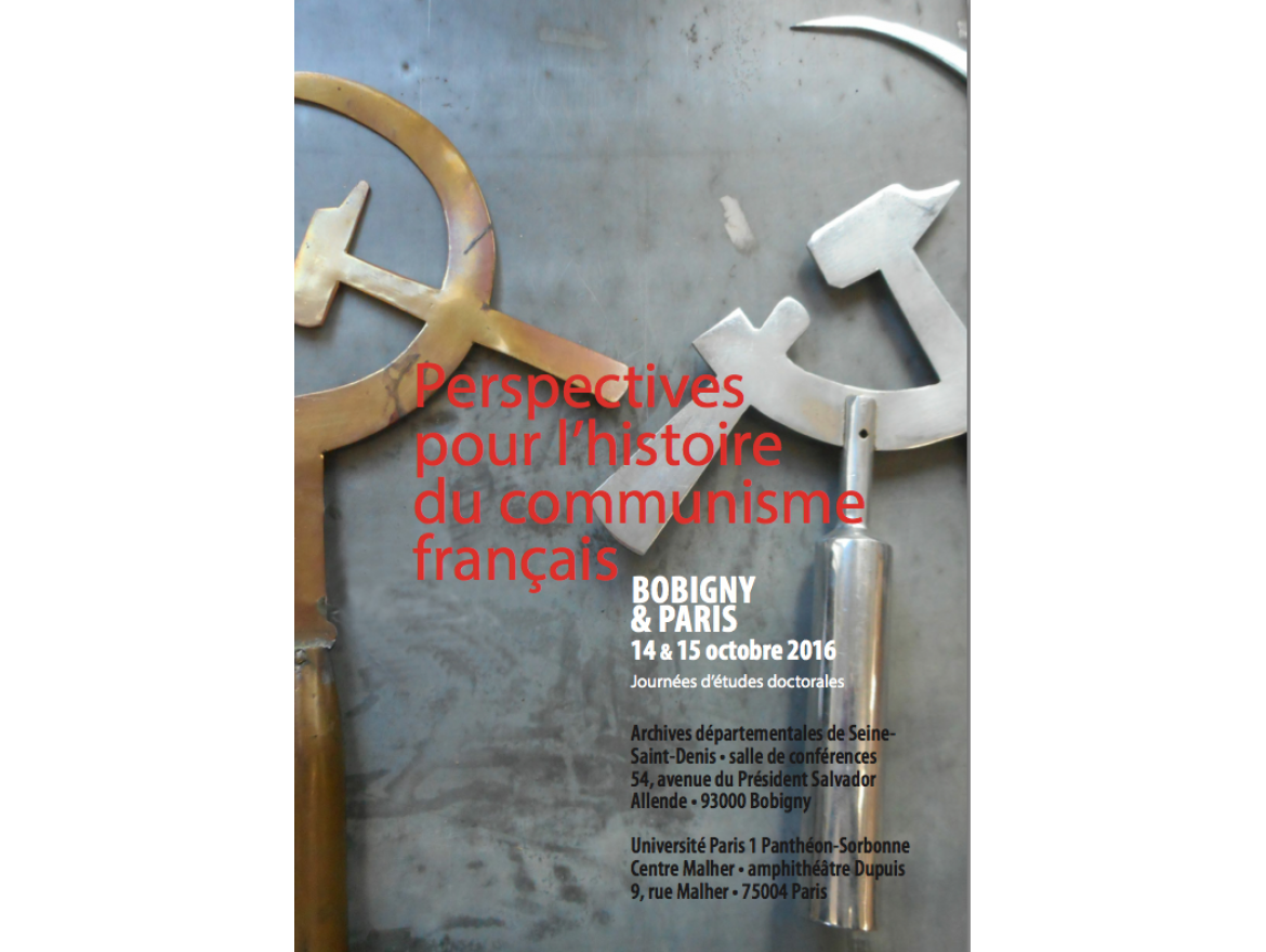 Perspectives pour l'histoire du communisme français