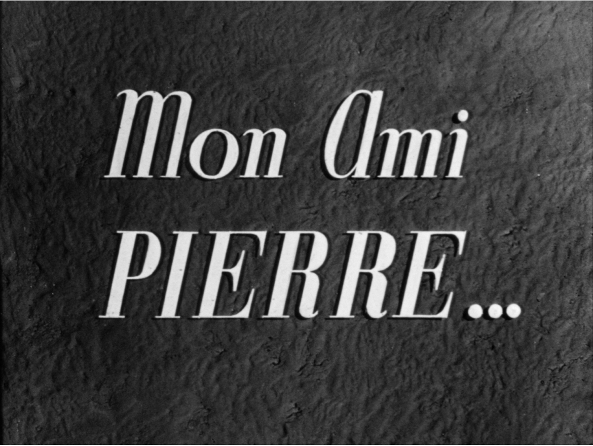 Projection de "Mon ami Pierre" (Paula Neurisse, 1951)