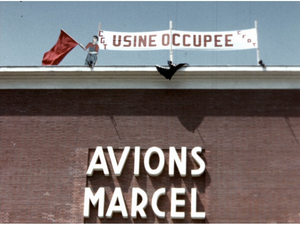 Projection de films d'archives sur mai 68