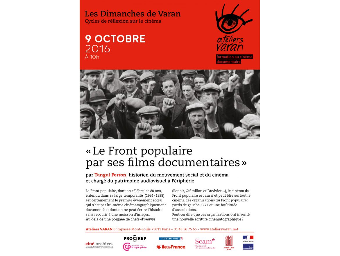 Le Front populaire par ses films documentaires