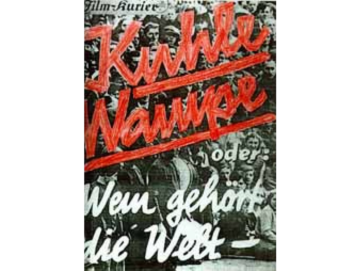Projection de " A qui appartient le monde ? (Kühle Wampe) " de Slatan Dudow (1932)