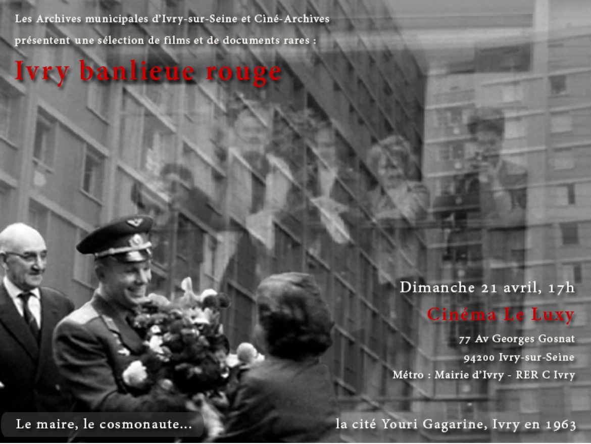"Ivry, banlieue rouge" au cinéma le Luxy d'Ivry-sur-Seine