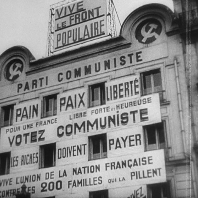 Projection de "La Vie est à nous" (dir. Renoir, 1936) et "Grèves d'occupations" (collectif, 1936)