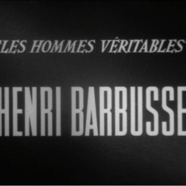 Soirée Henri Barbusse