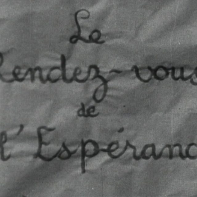 Projection du documentaire "Le Rendez-vous de l'espérance" (Pierre Biro, 1950)