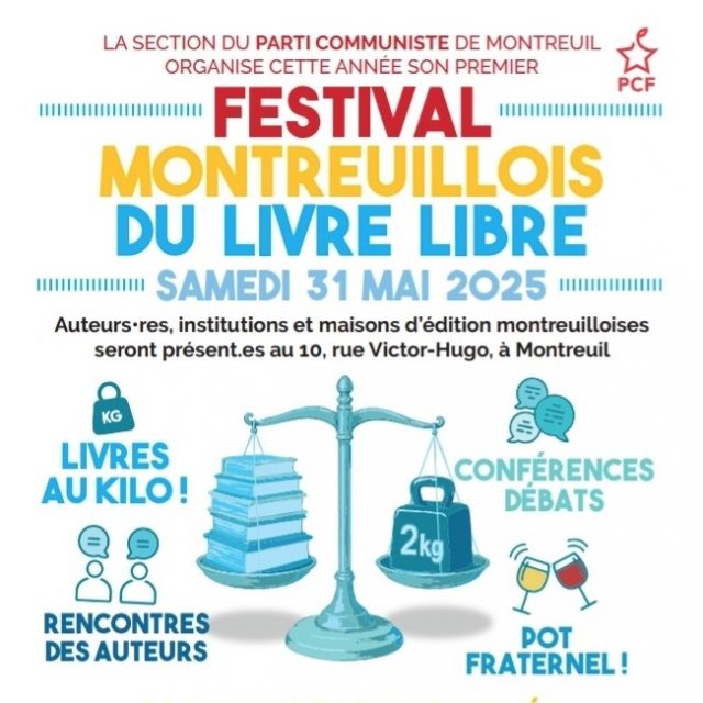 Festival montreuillois du livre libre