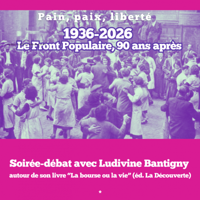 Projection de Breiz Nevez dans une soirée-débat sur le Front Populaire