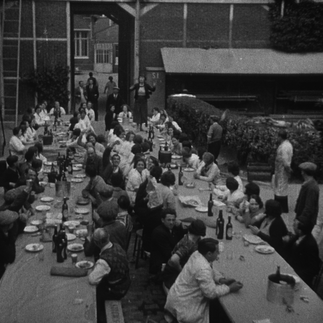Projection de "Grèves d'occupations" et de "Le cinéma français en lutte contre les accords Blum-Byrnes"