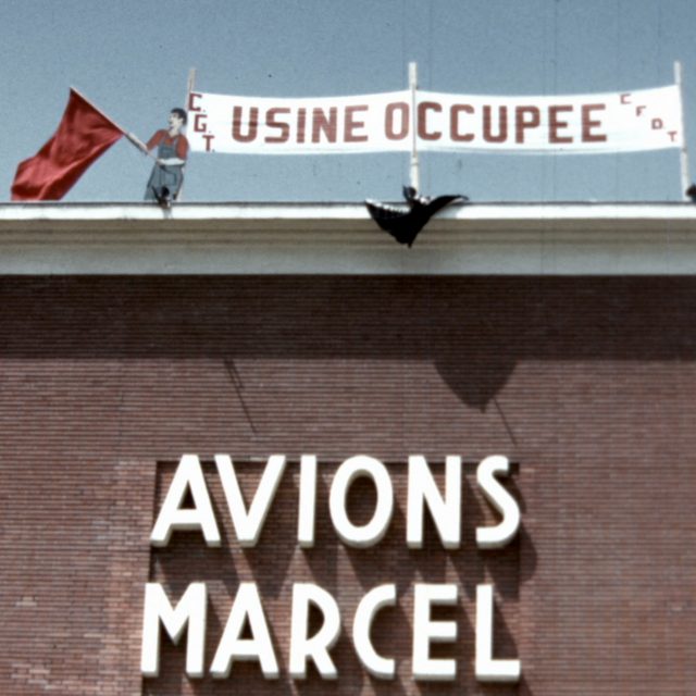 Projection de films d'archives sur mai 68