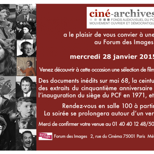 Séance découverte au Forum des images